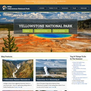 A complete backup of yellowstoneparknet.com