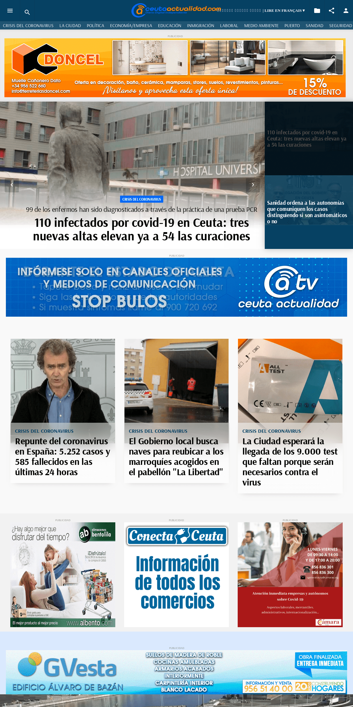 A complete backup of ceutaactualidad.com