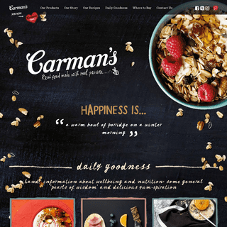 Carman's Kitchen - Real Food Made With Real Passion