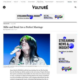 A complete backup of www.vulture.com/2020/02/billie-eilish-no-time-to-die-james-bond-song-review.html