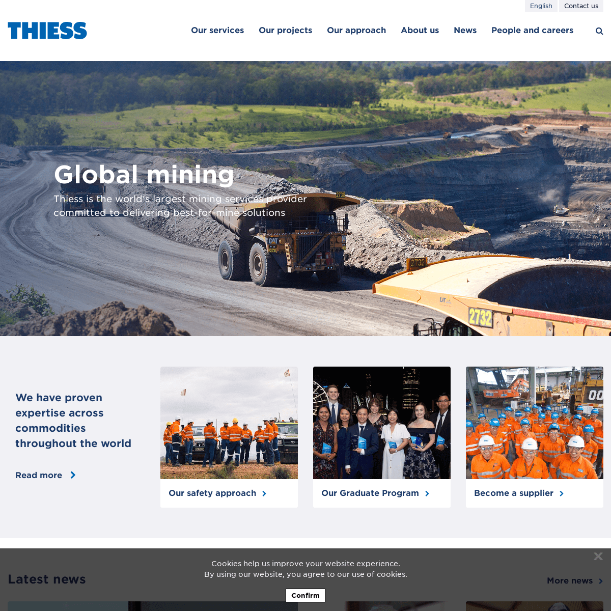 A complete backup of thiess.com