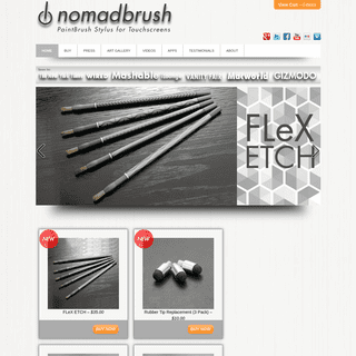 A complete backup of nomadbrush.com