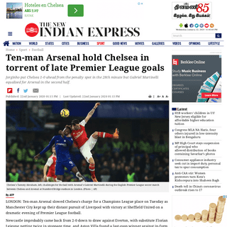 A complete backup of www.newindianexpress.com/sport/football/2020/jan/22/ten-man-arsenal-hold-chelsea-in-torrent-of-late-premier