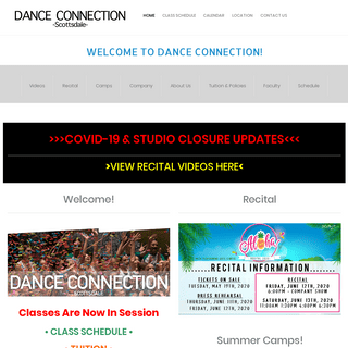 A complete backup of danceconnectionaz.com