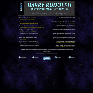 A complete backup of barryrudolph.com