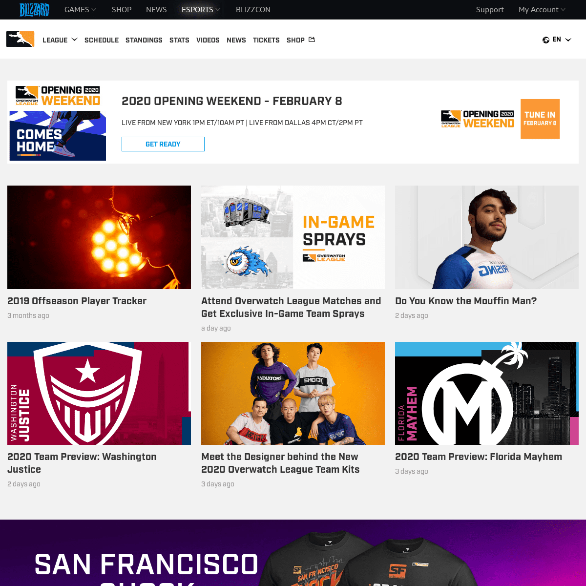 A complete backup of overwatchleague.com