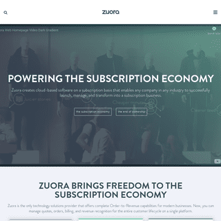 A complete backup of zuora.com