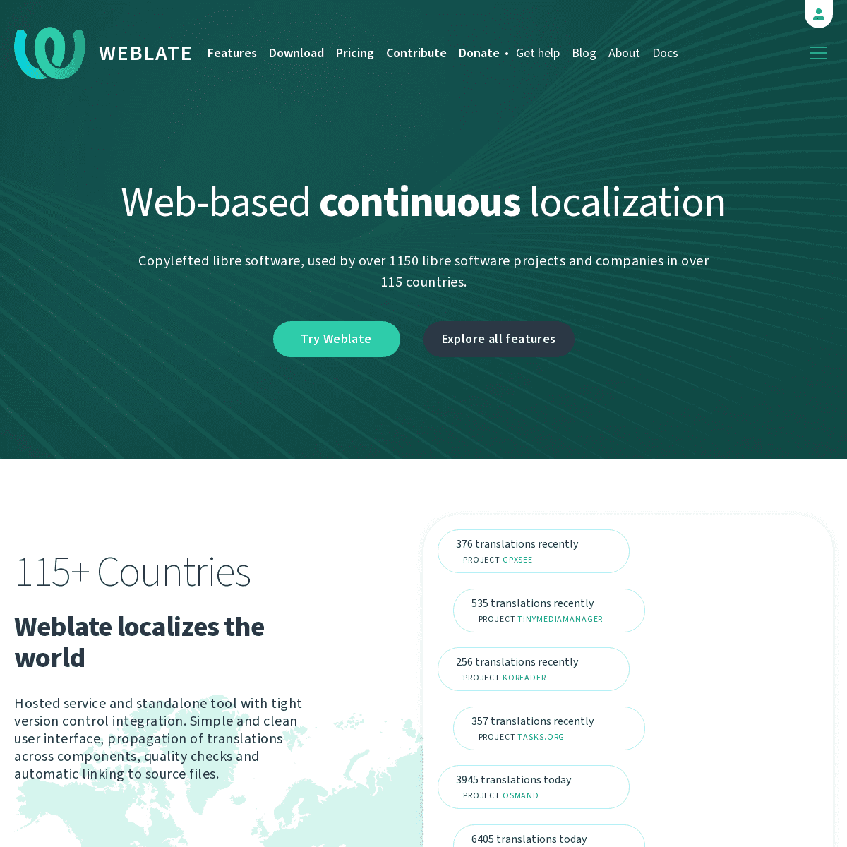 A complete backup of weblate.org