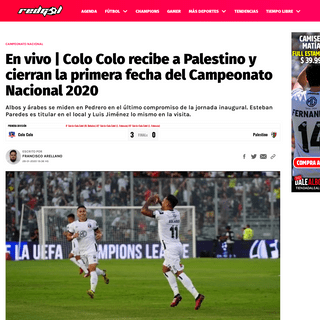A complete backup of redgol.cl/chile/En-vivo--Colo-Colo-recibe-a-Palestino-y-cierran-la-primera-fecha-del-Campeonato-Nacional-20
