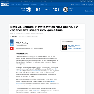 A complete backup of www.cbssports.com/nba/news/nets-vs-raptors-how-to-watch-nba-online-tv-channel-live-stream-info-game-time/