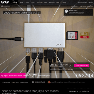 QoQa - QDOS Powerlink Grand, HUB USB-C