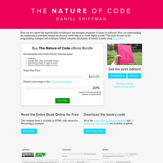 A complete backup of natureofcode.com