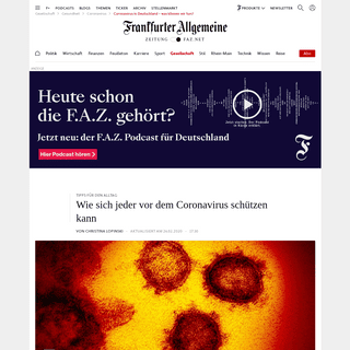 Coronavirus in Deutschland â€“ was kÃ¶nnen wir tun-