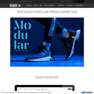 Home - MUNICH X SHOES - Sports & Fashion from Barcelona since 1939