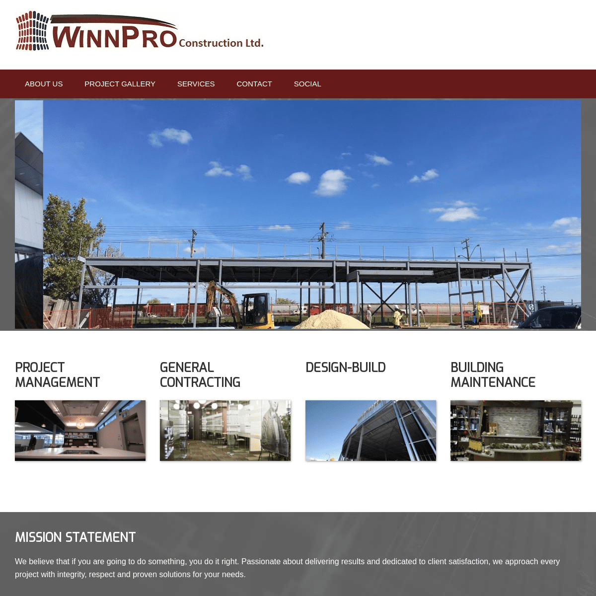 WinnPro Construction - Commercial Construction Experts - Winnipeg Manitoba