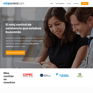 Reloj control de asistencia online en Chile y PerÃº - 100- web