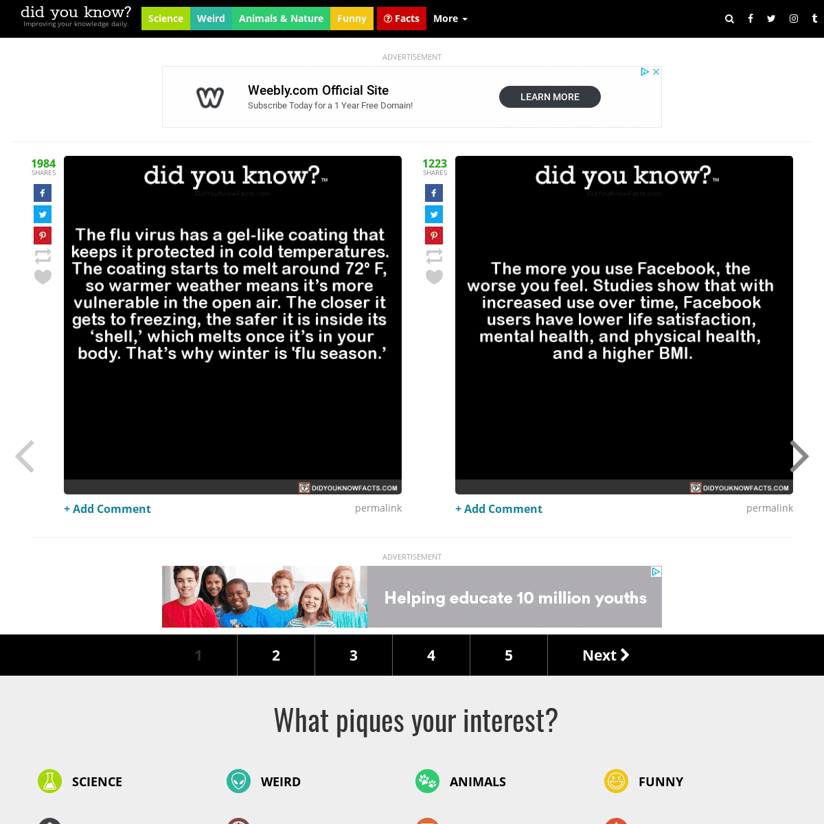 A complete backup of didyouknowblog.com