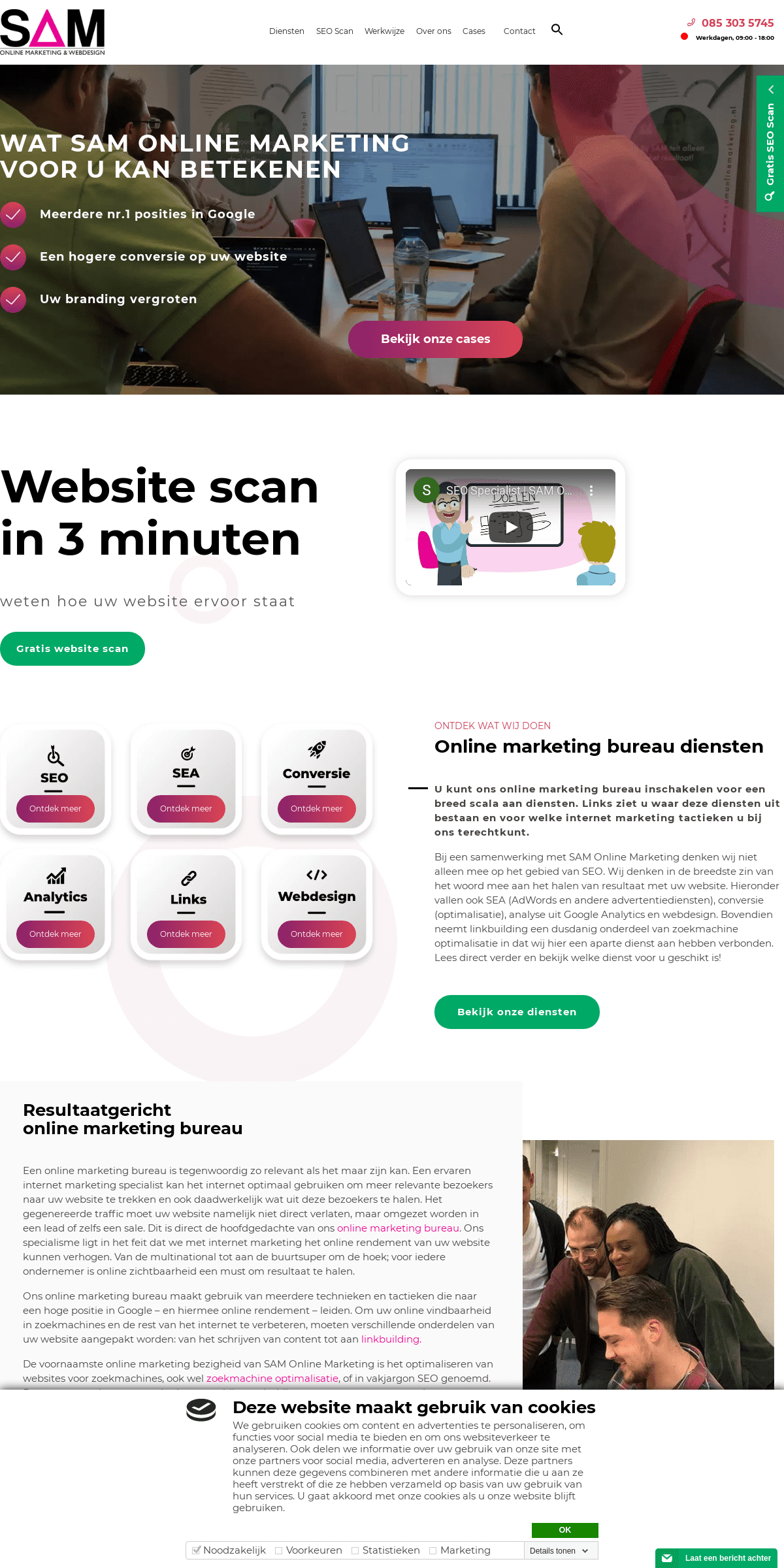 A complete backup of samonlinemarketing.nl