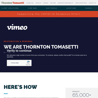 A complete backup of thorntontomasetti.com