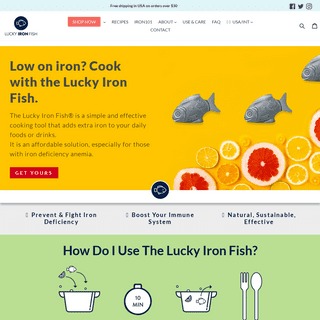 A complete backup of luckyironfish.com