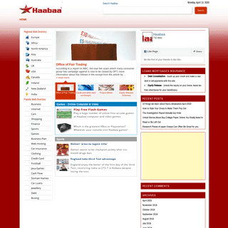 Haabaa â€“ Website Directory Internet Finance Web Directory - Haabaa.com