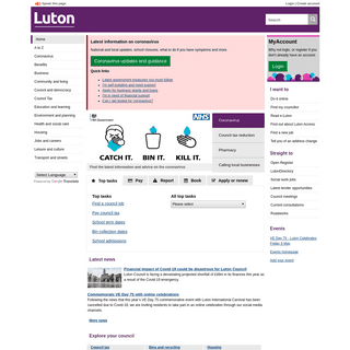 A complete backup of luton.gov.uk