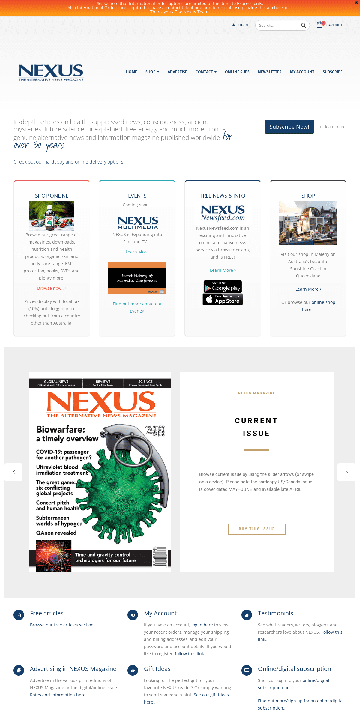 A complete backup of nexusmagazine.com