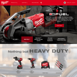 MilwaukeeÂ® Tool Official Site - Nothing but HEAVY DUTYÂ® - Milwaukee Tool