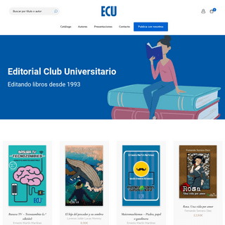 A complete backup of editorial-club-universitario.es