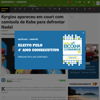 A complete backup of www.noticiasaominuto.com/desporto/1401535/kyrgios-apareceu-em-court-com-camisola-de-kobe-para-defrontar-nad