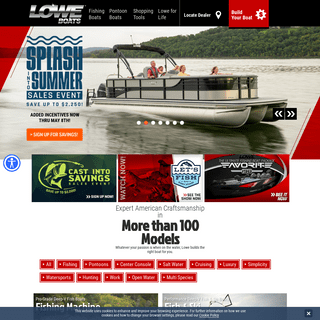 Lowe Aluminum Fishing Boats - Bass, Ski, Pontoons & Jon Hunting Boats