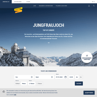 A complete backup of jungfrau.ch