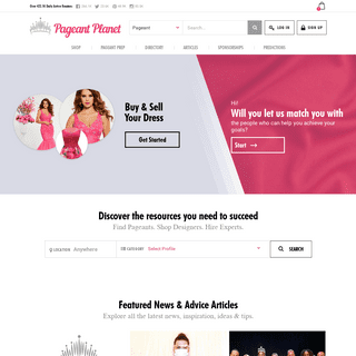 A complete backup of pageantplanet.com