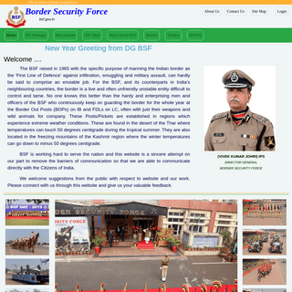 A complete backup of bsf.gov.in
