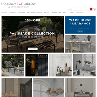 Holloways of Ludlow - Designer Lighting, Furniture & Fittings