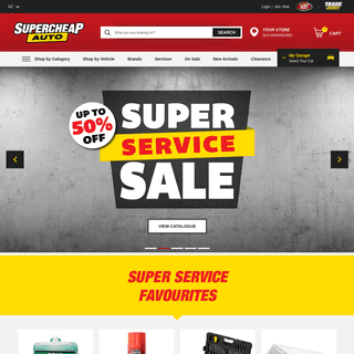 A complete backup of supercheapauto.co.nz