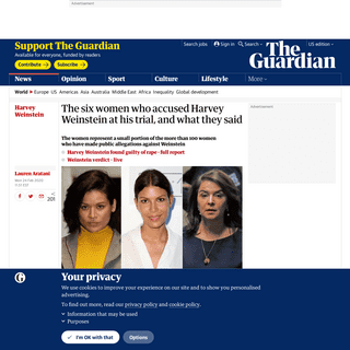 A complete backup of www.theguardian.com/film/2020/feb/24/weinstein-accusers-what-they-said-accusations