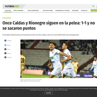 Once Caldas vs Rionegro Ãguilas- resultado, resumen y goles Liga Betplay 2020 fecha 4 - Futbol Colombiano - Liga BetPlay - Futb