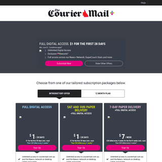 Couriermail.com.au - Subscribe to The Courier Mail for exclusive stories