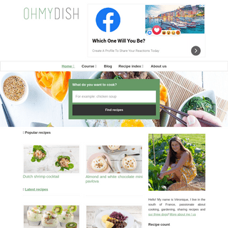 A complete backup of ohmydish.com