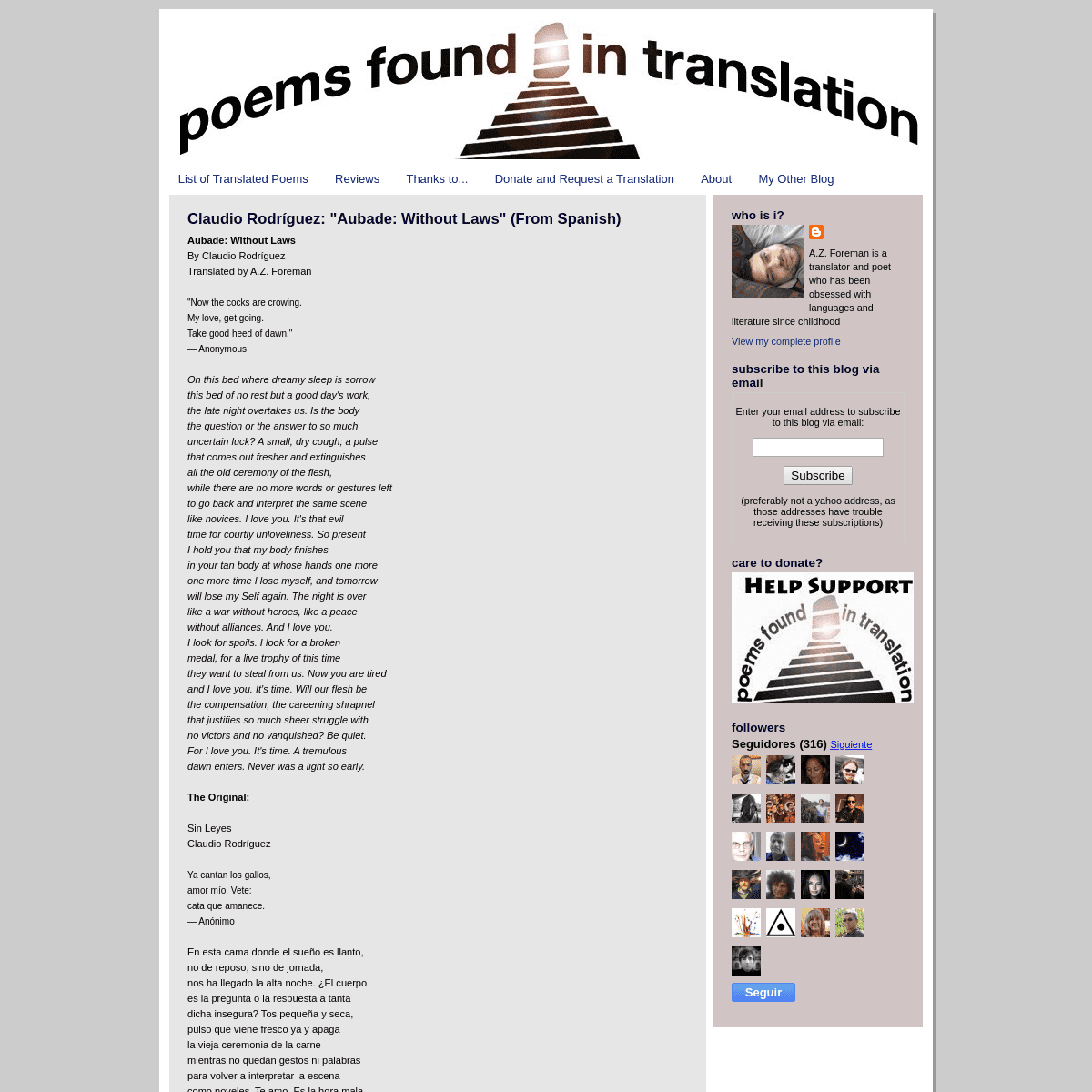 A complete backup of poemsintranslation.blogspot.com