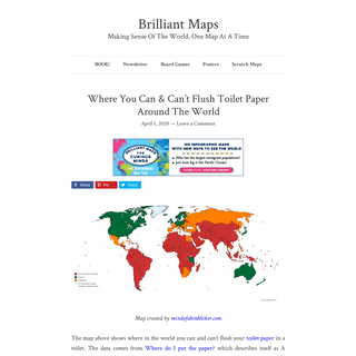 Brilliant Maps â€“ Making Sense Of The World, One Map At A Time