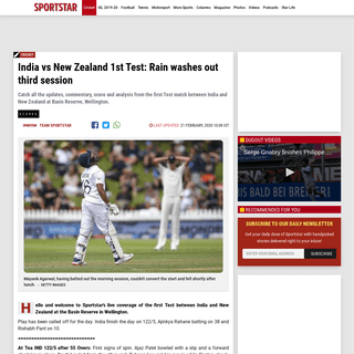 A complete backup of sportstar.thehindu.com/cricket/india-vs-new-zealand-first-test-live-streaming-score-kohli-pant-taylor-welli