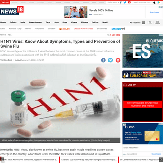 H1N1 Virus- Know About Symptoms, Types and Prevention of Swine Flu - News18