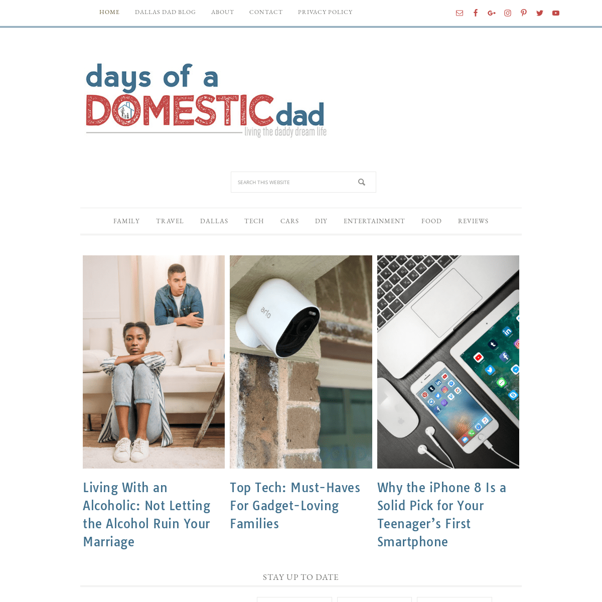 A complete backup of daysofadomesticdad.com