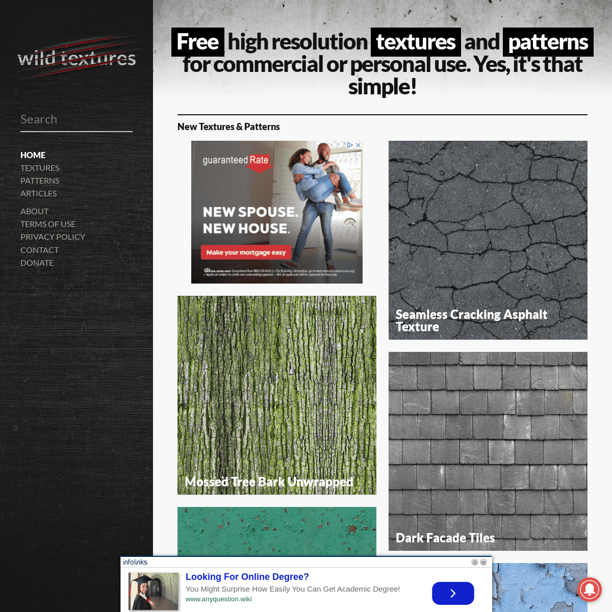 A complete backup of wildtextures.com