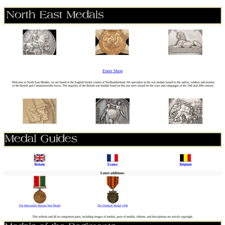 A complete backup of northeastmedals.co.uk