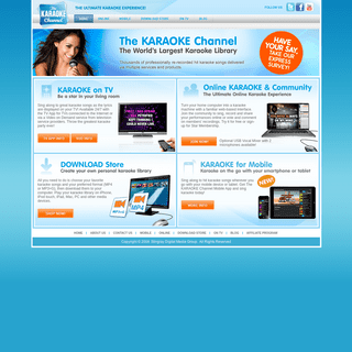 A complete backup of thekaraokechannel.com