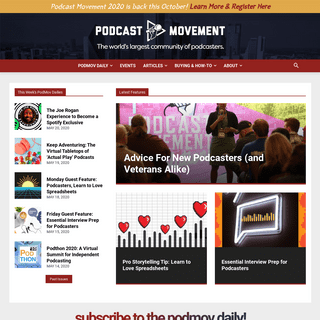 A complete backup of podcastmovement.com
