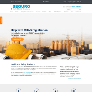 A complete backup of segurohealthandsafety.co.uk